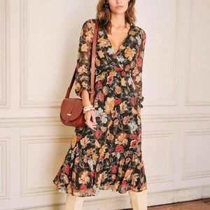 Sézane Titiane dress with paper gift pouch